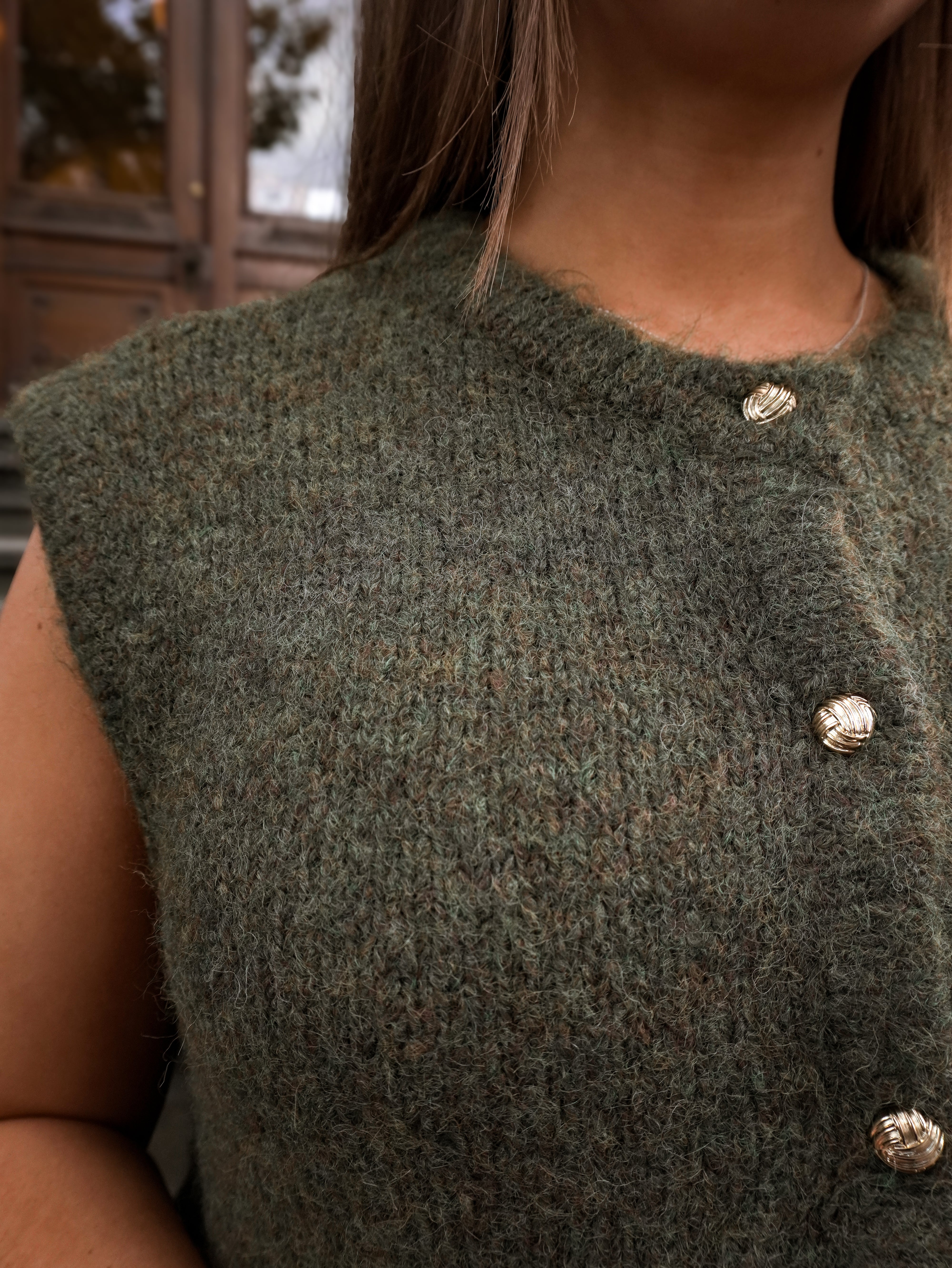 OBJSAGGIA Knit Waistcoat